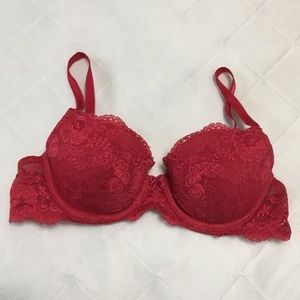 FINAL SALE❗️VINTAGE Victoria’s Secret Lightly Lined Lace Full Coverage Bra 34B